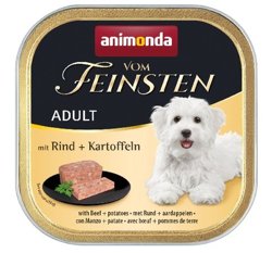 ANIMONDA Vom Feinsten Classic wołowina i ziemniaki - mokra karma dla psa - 150g