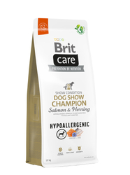 BRIT Care Hypoallergenic Dog Show Champion Salmon & Herring - sucha karma dla psa - 12 kg