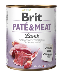 BRIT Paté & Meat z Jagnięciną - mokra karma dla psa - 800 g