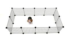 C&C Wybieg, kojec modułowy dla szczeniąt i małych psów - 145x75 cm (4x2; 3x3)