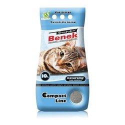 CERTECH Super Benek Compact Naturalny - żwirek dla kota zbrylający 25 l