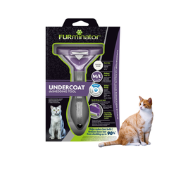 FURminator - furminator dla kotów krótkowłosych - M/L