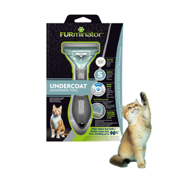 FURminator - furminator dla kotów krótkowłosych - S
