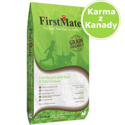 FirstMate Grain-Friendly Free Range Lamb & Oats Formula - sucha karma dla psa - 11,4 kg