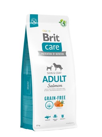 BRIT Care Grain-Free Adult Salmon – sucha karma dla psa - 12 kg