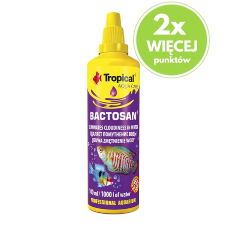TROPICAL Bactosan - preparat do klarowania wody akwariowej - 100 ml