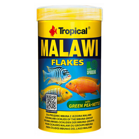 TROPICAL Malawi - pokarm dla pielęgnic z jeziora Malawi 250ml/50g