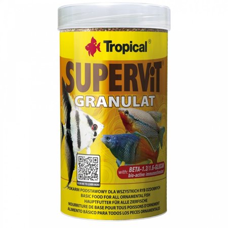 TROPICAL Supervit Granulat - pokarm granulowany dla rybek 250ml/138g