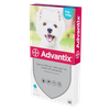 BAYER Advantix dla psów od 4 do 10kg pipeta 4x1,0ml