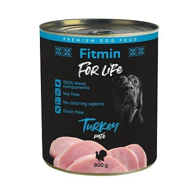 FITMIN for Life Indyk - mokra karma dla psa - 800 g