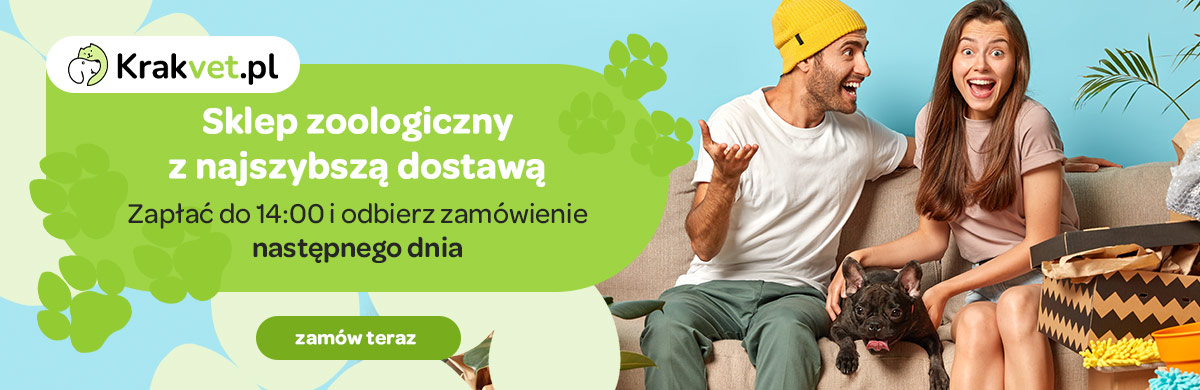 Darmowa dostawa od 49 zł na KrakVet.pl