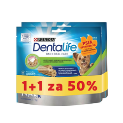  PURINA Dentalife XS przekąska dentystyczna dla psa - 1+1 za 50%