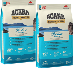 ACANA Highest Protein Pacifica Dog - sucha karma dla psa - 2x11,4 kg