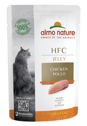 Almo Nature HFC Jelly Kurczak - mokra karma dla kota - 55 g 