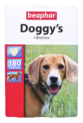 BEAPHAR Doggy's + Biotine tabletki witaminowe dla psa - 180szt.