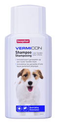 BEAPHAR Vermicon - szampon na pchły i kleszcze dla psów 200 ml