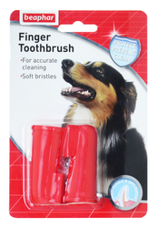 BEAPHAR - szczoteczka do zębów naparstkowa dla psa 
