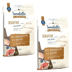 BOSCH Sanabelle Sensitive Lamb & Rice - sucha karma dla kota - 2x10 kg