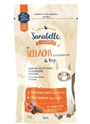 BOSCH Sanabelle Snack Mintaj & Figi - przysmak dla kota - 55g