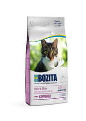 BOZITA Hair & Skin Wheat free Salmon - sucha karma dla kotów z problemami ze skórą i sierścią - 10kg