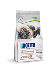 BOZITA Indoor & Sterilised Grain free Reindeer - sucha karma dla kotów wysterylizowanych - 400g