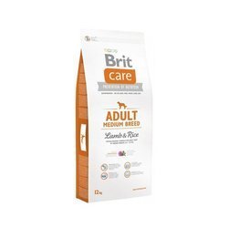 BRIT Care Adult Medium Breed Lamb & Rice - sucha karma dla psów dorosłych średnich ras - 12 kg