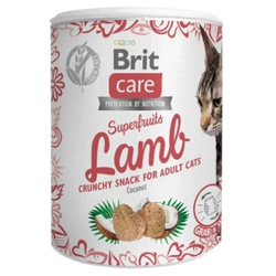 BRIT Care Cat Snack Superfruits Lamb  - przysmak dla kota - 100 g