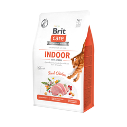 BRIT Care Grain-Free Adult Indoor Anti-Stress - sucha karma dla kota - 400 g