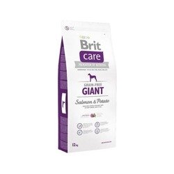 BRIT Care Grain-free Adult Giant Salmon & Potato - sucha karma z łososiem i ziemniakami dla psów ras olbrzymich -12 kg