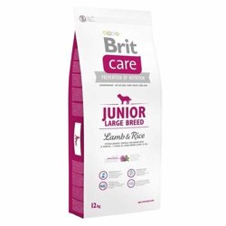 BRIT Care Junior Large Breed Lamb & Rice - sucha karma dla szczeniąt dużych ras - 12 kg