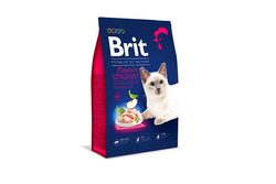 BRIT Dry Premium By Nature Sterilized z kurczakiem - sucha karma dla kotów - 1,5 kg 