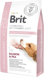 BRIT Grain Free Vet Diets Dog Hypoallergenic - sucha karma dla psa - 2 kg