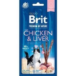 BRIT Premium by Nature CAT Sticks Chicken and Liver - przysmak dla kota - 15 g