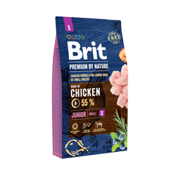 BRIT Premium by nature Junior S - sucha karma dla szczeniąt - 8 kg