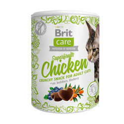 Brit Care Cat Snack Superfruits Chicken - przysmak dla kota - 100 g