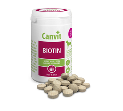 CANVIT Biotin for dogs - suplement dla psa - 230 g 