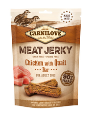 CARNILOVE MEAT JERKY Chicken with Quail - przekąska dla psa - 100 g