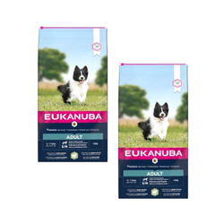 EUKANUBA Adult Small&Medium Breeds rich in lamb & rice 2x12kg