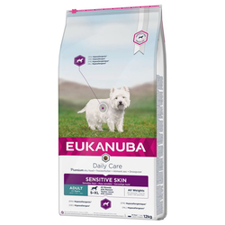 EUKANUBA Daily Care Sensitive Skin - sucha karma dla psa - 12kg
