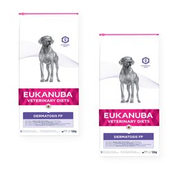 EUKANUBA Dermatosis FP Response Formula - sucha karma dla psa - 2x12kg