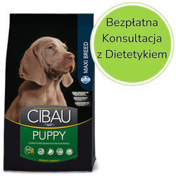 FARMINA Cibau Puppy Maxi - sucha karma dla szczeniąt - 12kg + 2kg