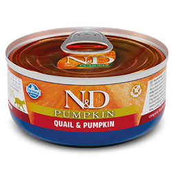 FARMINA N&D Pumpkin Quail & Pumpkin - mokra karma dla kota - 70 g