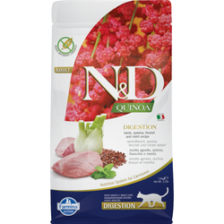 FARMINA N&D Quinoa Digestion - sucha karma dla kota - 1,5kg