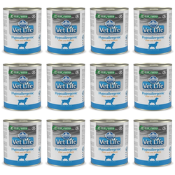 FARMINA Vet Life Hypoallergenic Fish & Potato Canine - mokra karma dla psa - 12x300 g