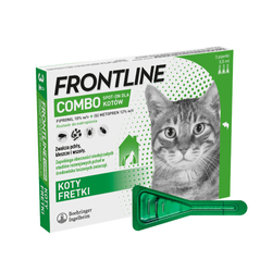 FRONTLINE Combo Spot-On dla kotów pipeta 3x0,5 ml