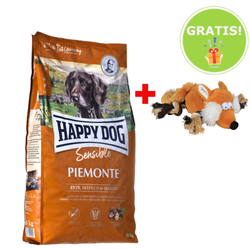 HAPPY DOG Sensible Piemonte - sucha karma dla psa - 10 kg + GRATIS!