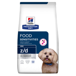 HILL'S PD Z/D MINI Food Sensitivities - sucha karma dla psów z tendencją do alergii pokarmowych ras małych - 1,5 kg 