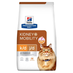 HILL'S Prescription Diet K/D Kidney + Mobility Chicken - sucha karma dla kota - 3 kg