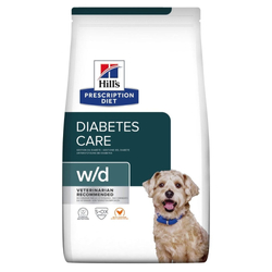 Hill's Prescription Diet Canine w/d Diabetes Care - sucha karma dla psa z nadwagą i cukrzycą - 1,5 kg