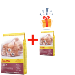 JOSERA Kitten -  sucha karma dla kota - 2 kg + GRATIS